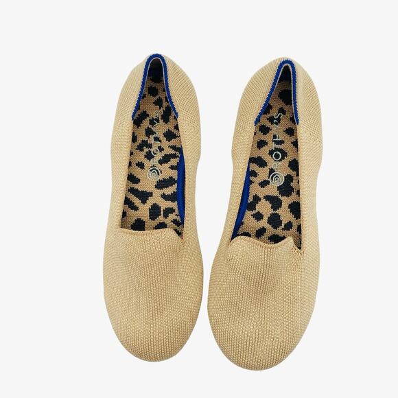 Rothy’s Gold Metallic Loafer Girls Size K1 NEW‎ - Picture 1 of 6